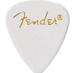 Fender 351 White Picks (12 Pack)