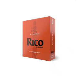 D'Addario Rico Clarinet Reeds, 10-Pack