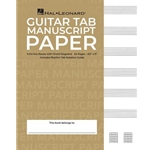 Guitar Tablature Manuscript Paper - Standard