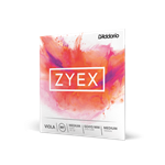 D'Addario Zyex Viola String Set, Medium Scale, Medium Tension