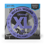 D'Addario EXL115BT Nickel Wound Electric Guitar Strings  11-50