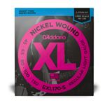 D'Addario EXL170-5 5-String Nickel Wound Bass Guitar Strings, Light, 45-130, Long Scale