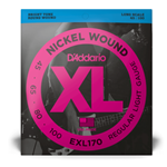 D'Addario EXL170 Nickel Wound Bass Guitar Strings, Light, 45-100, Long Scale