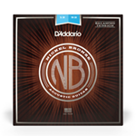 D'Addario Nickel Bronze Acoustic Guitar Strings, Balanced Tension Light, 12-52