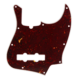 Fender Genuine Parts Jazz Bass Pickguard 10- Hole - Tortoise Shell