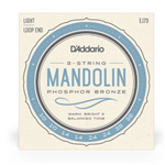 D'Addario EJ73 Mandolin Strings, Phosphor Bronze, Light, 10-38