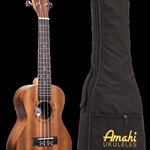 Amahi UK210C Concert Mahogany Ukulele w/ Deluxe Bag