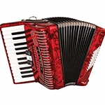 Hohner 1304-RED 48 Entry Level Piano Accordion
