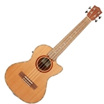 Lanikai CDST-CET Cedar Solid Top Cutaway Elect Tenor Uke