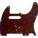 Fender 8-Hole Mount Multi-Ply Telecaster® Pickguard -  Tortoise Shell (Clearance)