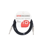 Gator 10' Straight to Straight Instrument Cable