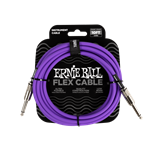 Ernie Ball Flex Instrument Cable Straight/Straight 10ft - Purple