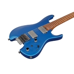 Ibanez Q Standard Headless Electric Guitar - Laser Blue Matte