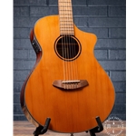 Breedlove Discovery S Concert Nylon CE Red Cedar - African Mahogany