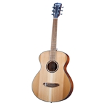 Breedlove Discovery S Concertina Acoustic Electric Guitar - Red Cedar Natural Satin