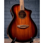 Breedlove Discovery S Concert Edgeburst CE 6 String Acoustic/ Electric Guitar - African Mahogany