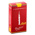 Vandoren Java Red Soprano Saxophone Reeds 3.5