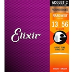 Elixir 80/20 Bronze Light Acoustic Strings 12-53