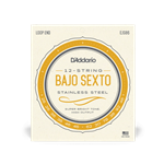 D'Addario EJS86 Bajo Sexto Stainless Steel