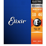 Elixir Nickel Plated Steel Electric Guitar Strings 10-46