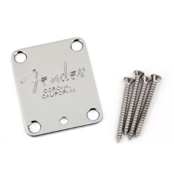 American Series Guitar Neck Plate with "Fender Corona" Stamp (Clearance)