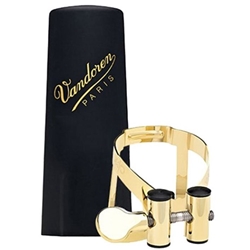 Vandoren M/O Tenor Sax Ligature & Cap - Gold Plated