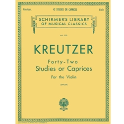 Kreutzer - 42 Studies or Caprices