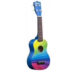 Amahi Rainbow Wave Soprano Ukulele