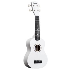 Amahi White Penguin Soprano Ukulele