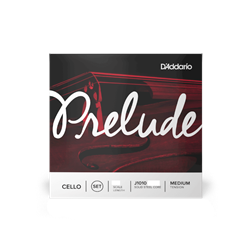 D'Addario J1010 1/2M Prelude Cello String Set 1/2 Scale, Medium Tension