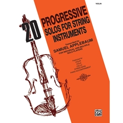 20 Progressive Songs for Violin