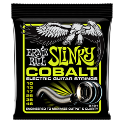 Ernie Ball Slinky Cobalt Electric Guitar Strings 10-46