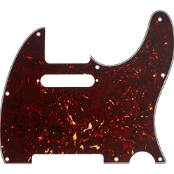 Fender 8-Hole Mount Multi-Ply Telecaster® Pickguard -  Tortoise Shell (Clearance)