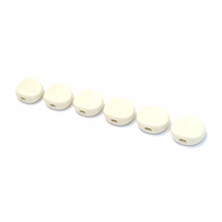 Allparts Plastic Melt-on Oval Tuning Buttons Pack of 6