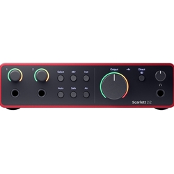 Focusrite Scarlett 2i2 Audio Interface (4th Gen)