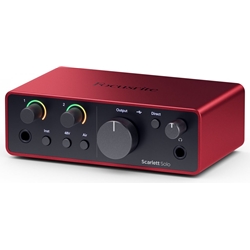 Focusrite Scarlett Solo Audio Interface - 4th Gen