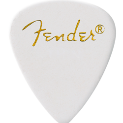 Fender 351 White Picks (12 Pack)