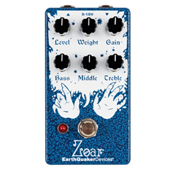 Earthquaker Devices Zoar Dynamic Audio Grinder Distortion Effects Pedal