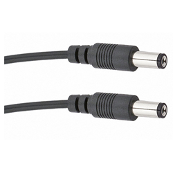 Voodoo Labs 2.1mm straight on both ends-18” Pedal Cable