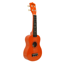 Amahi Soprano Ukulele - Papaya Orange