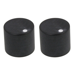 Allparts Simulated Ebony Knobs (2pcs)