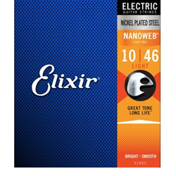 Elixir Nickel Plated Steel Electric Guitar Strings 10-46